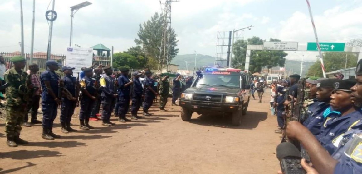 RDC : la dépouille du soldat congolais tué à Gisenyi accueillie en triomphe à Goma