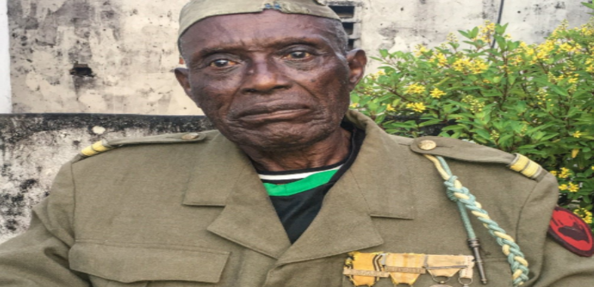 Caporal Albert Kunyuku ancien combattant