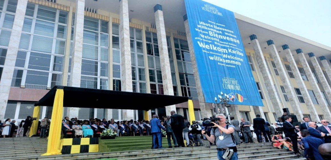 palais-d-peuple-accueille-roi-philippe (2) RDC/Belgique : le Roi Philippe II, presque en terrain conquis