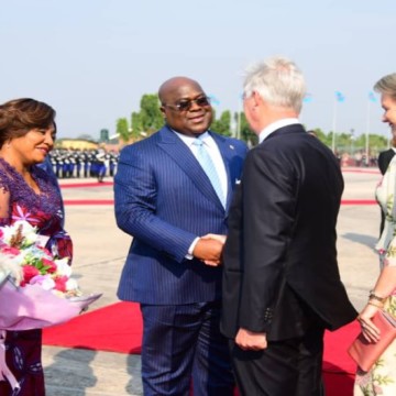 RDC : le roi des Belges est arrivé à Kinshasa pour une visite de six jours