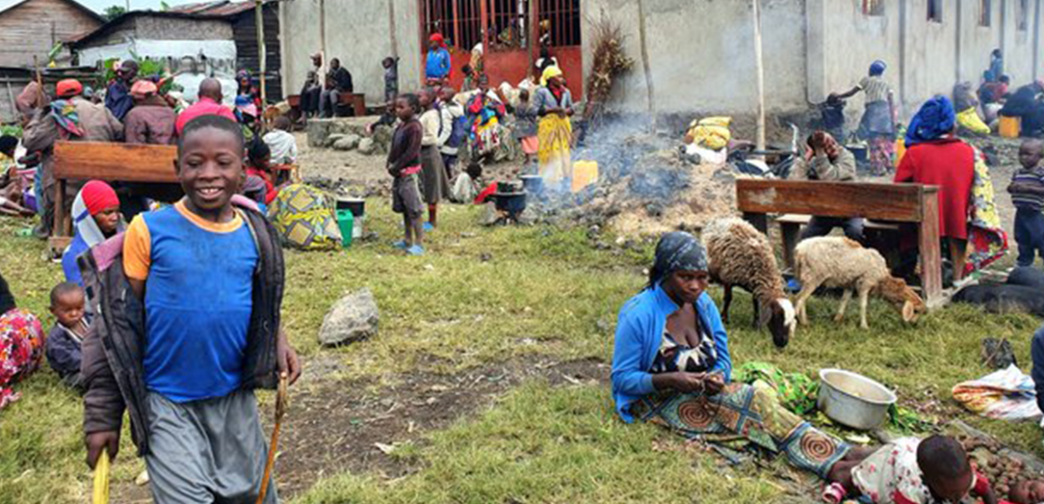 Enfants déplacés de Rutshuru