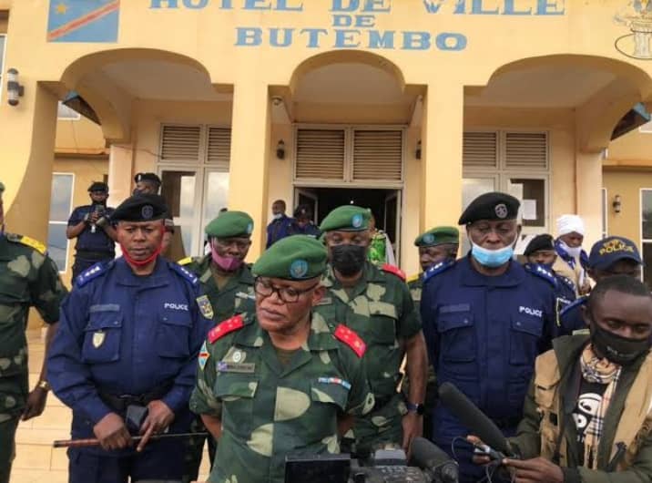 Nord-Kivu : gouverneur militaire du Nord-Kivu en séjour à Butembo