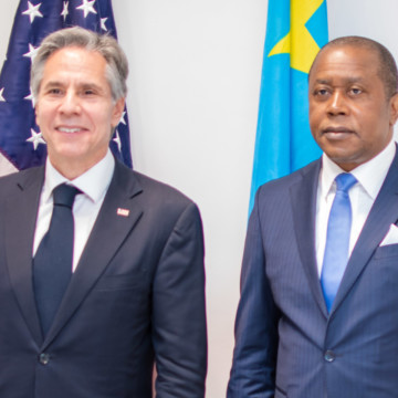 RDC:  Denis Kadima en tête-à-tête avec Antony Blinken à la concession Cortex