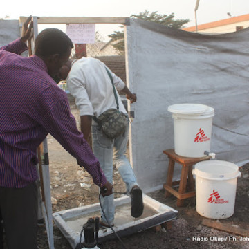 Prise en charge des malades du Choléra par MSF