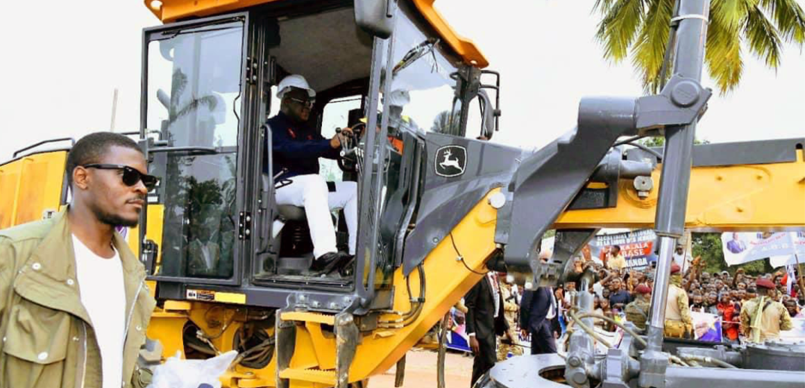 Kasaï-central : le président Tshisekedi a lancé les travaux de construction de la route Kananga – Kalamba Mbuji