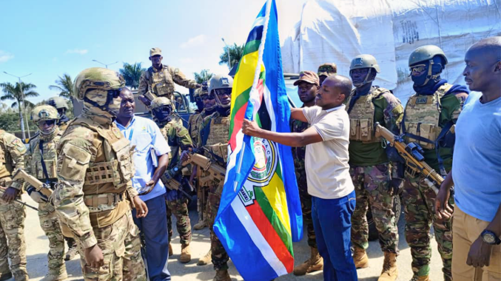 Contingent Kenyan de la force de l'EAC