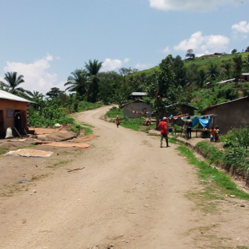 Un village du Nord-Kivu, RDC