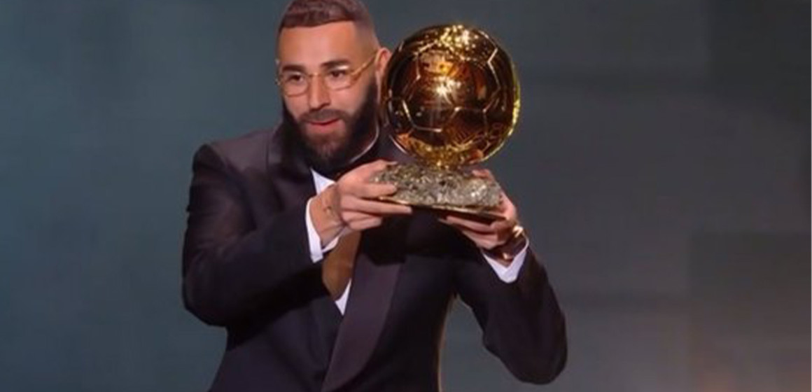Karim Benzema Ballon d'Or 2022
