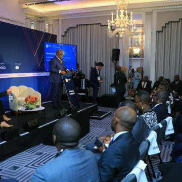 Félix Tshisekedi au Africa Summit à Londres UK