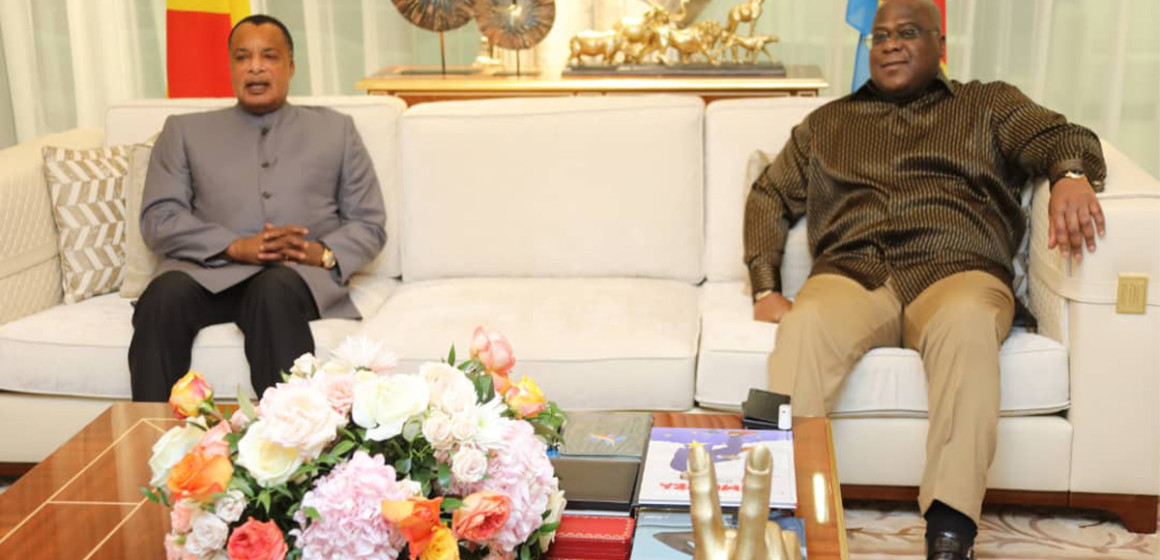 tshisekedi-sassou.jfif Félkx Tshisekedi et Denis Sassou à Kinshasa