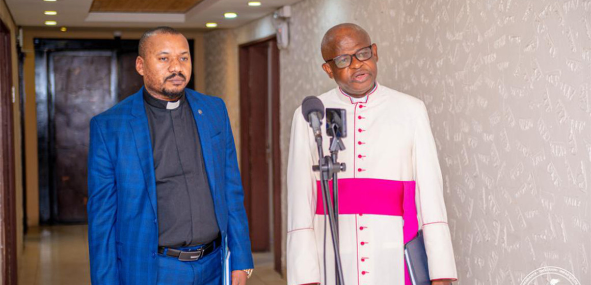 Les représentants de la CENCO et de l'ECC