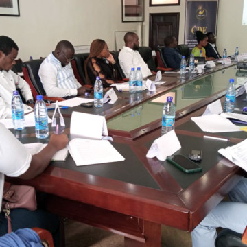 Le CDE en réunion à Goma