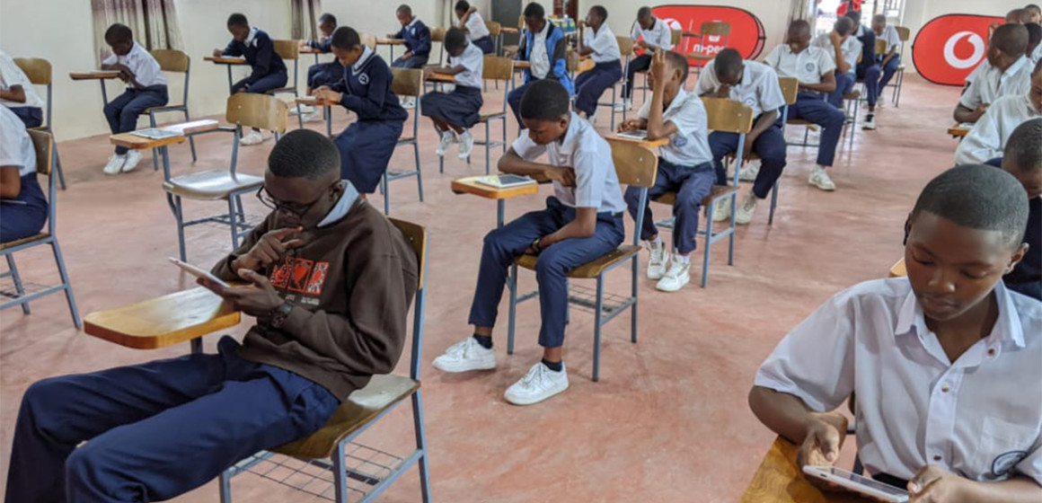 Classe numérique fondation Vodacom