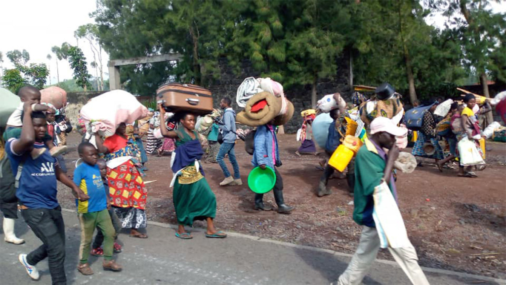 Déplacés de Kanyarutchinya en fuite