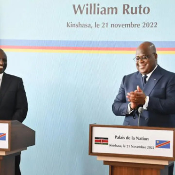 William Ruto et Félix Tshisekedi