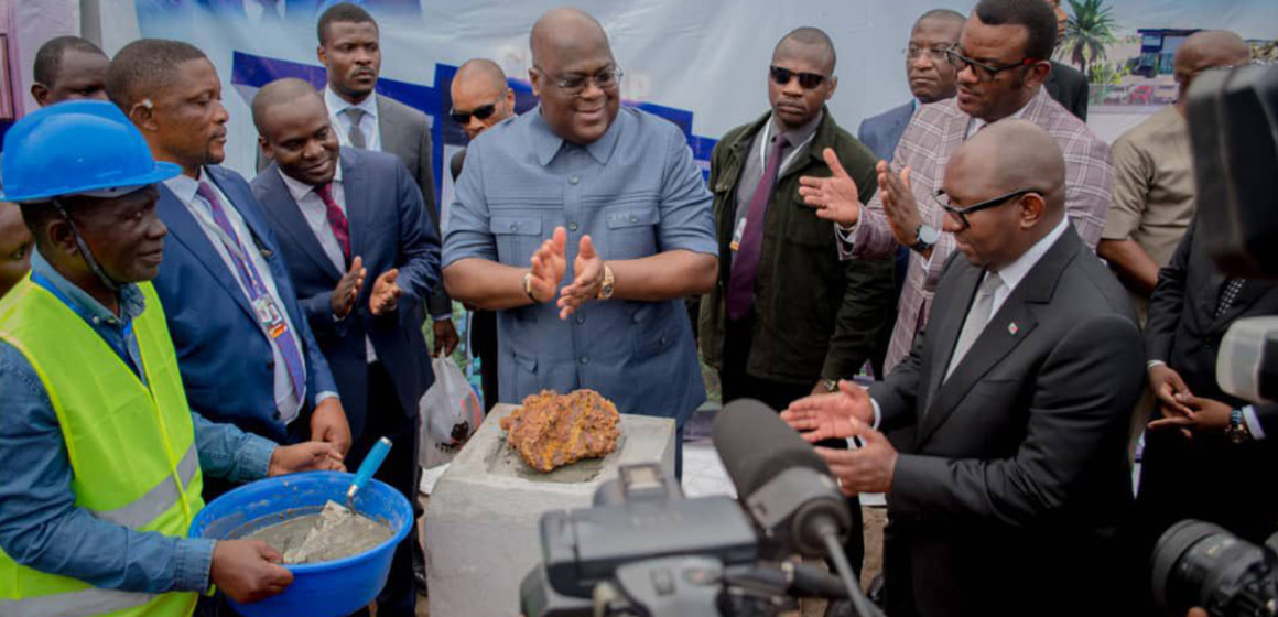 Pose de la première pierre CNSSAP