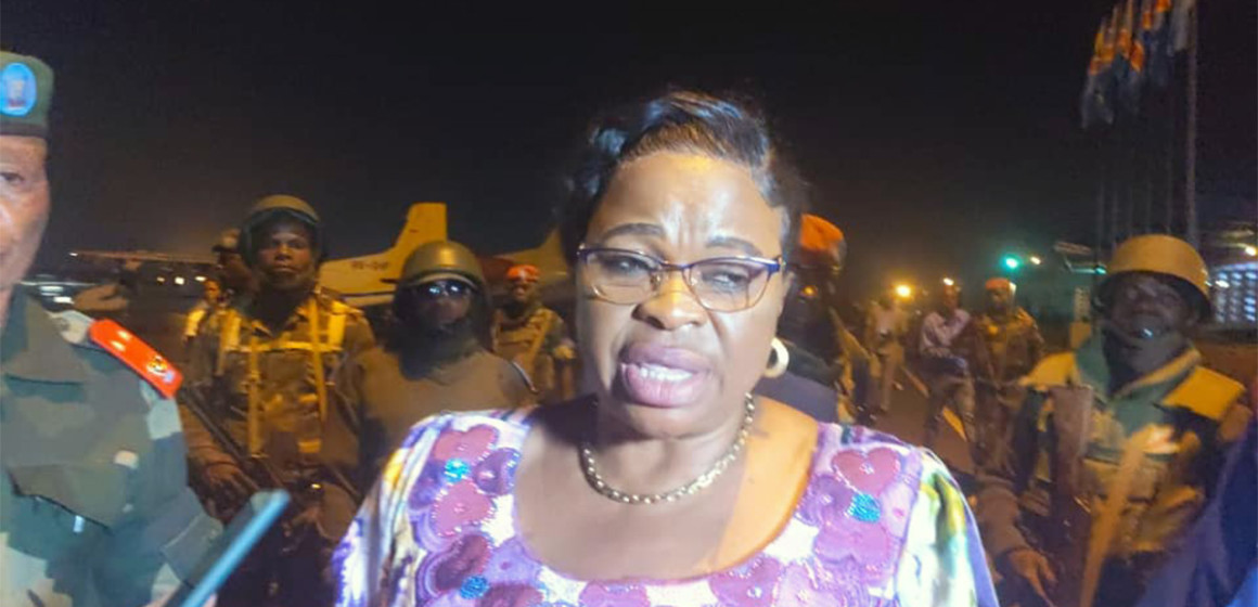 Séraphine Kilubu vice-ministre de la Défense