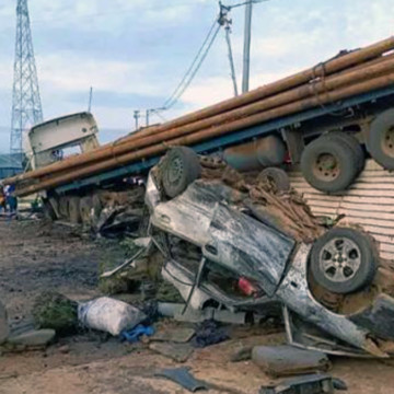 Accident sur le Pont Maréchal Mobutu à Matadi