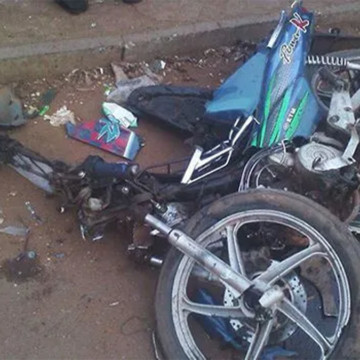 Accident de moto