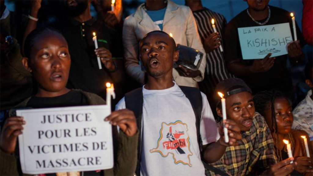 appel à la justice pour les victimes de kishishe
