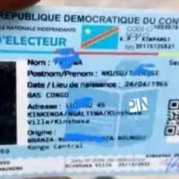 Carte d'électeur 2022