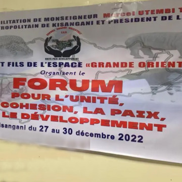 forum sur l’unité la sécurité, la paix, la cohésion et le développement l’ex-Province Orientale