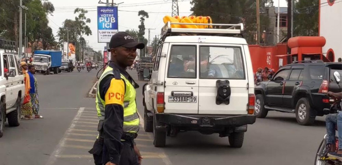 Quinzaine de courtoisie routière à Goma