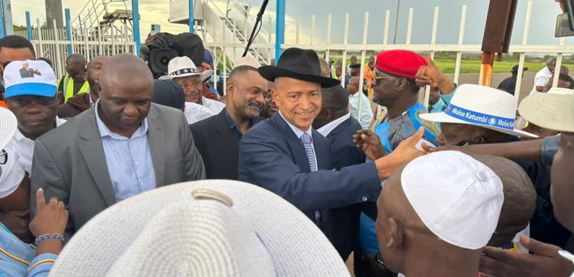 Moise KAtumbi de retour à Lubumbashi pour le congrès d'Ensemble