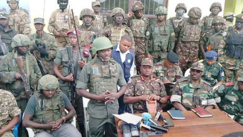 Cérémonie de retrait du M23 de Kibumba