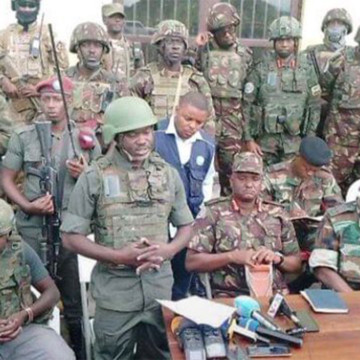 Cérémonie de retrait du M23 de Kibumba