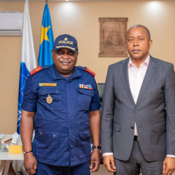 Denis Kadima et le général Sylvano Kasongo