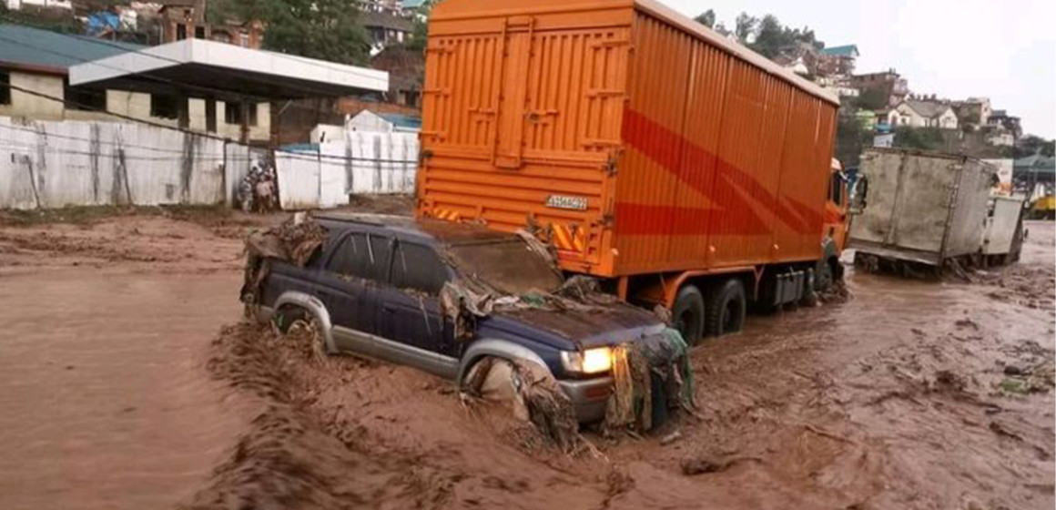 Pluie diluvienne à Bukavu au Sud-Kivu