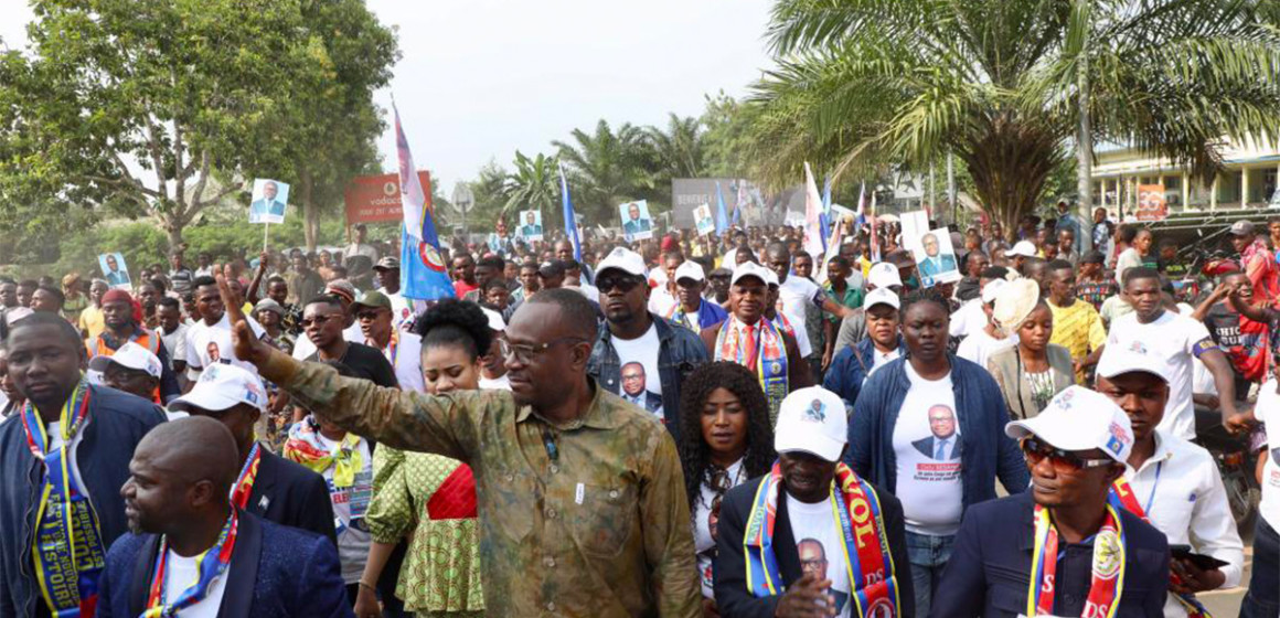 Delly Sesanga à Kindu au Maniema