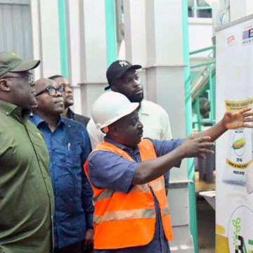 Le président Félix Tshisekedi à Nkuadi