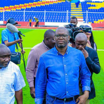 Inauguration du stade Kibasa Maliba