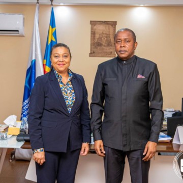 Processus électoral : Bestine Kazadi s&rsquo;est entretenue avec le président de la CENI