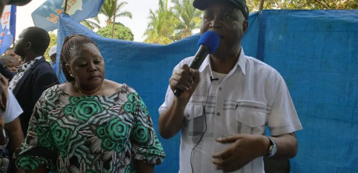 Adolphe Muzito en tournée au Bandundu