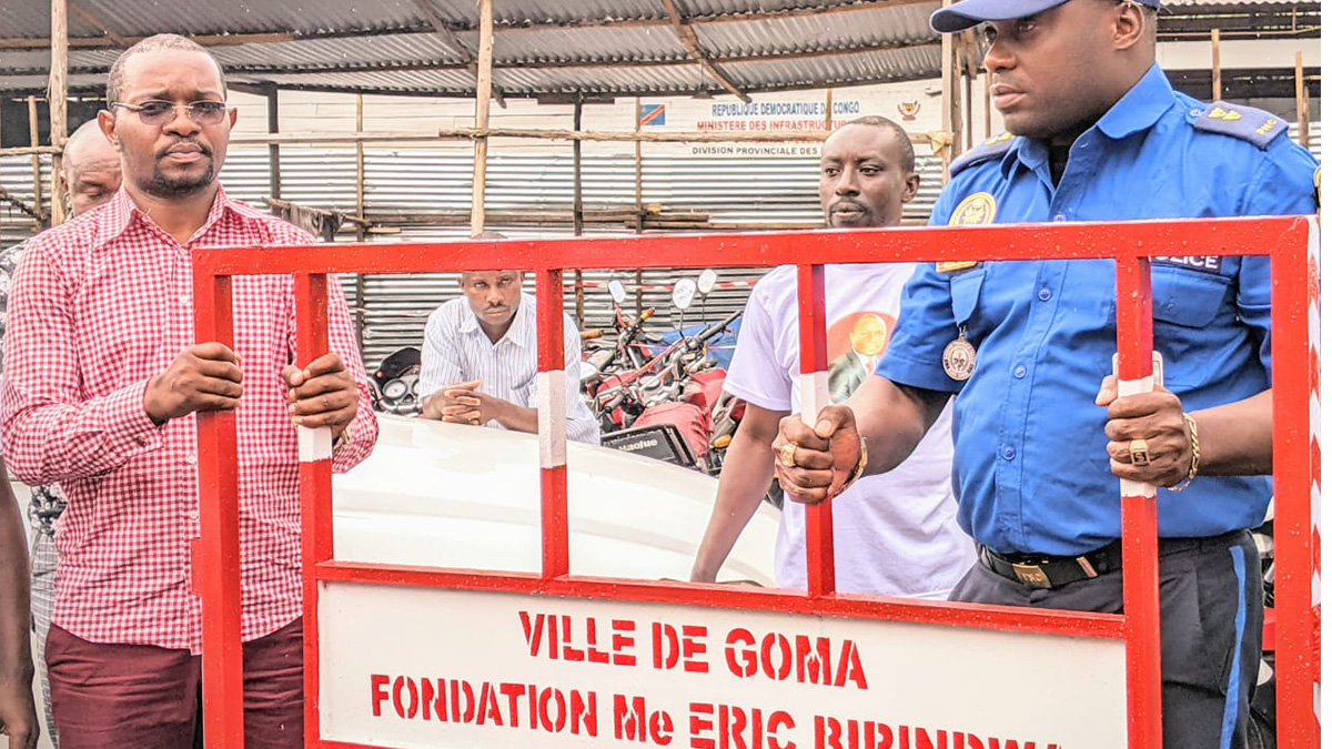 La fondation Éric Birindwa dote la PCR de séparateurs à Goma Infocongo