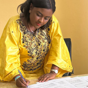 Sénatrice Francine Muyumba