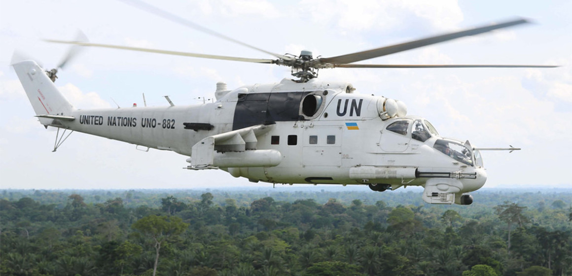 helico-monusco Hélicoptère de la Monusco