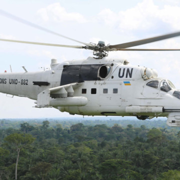 Hélicoptère de la Monusco