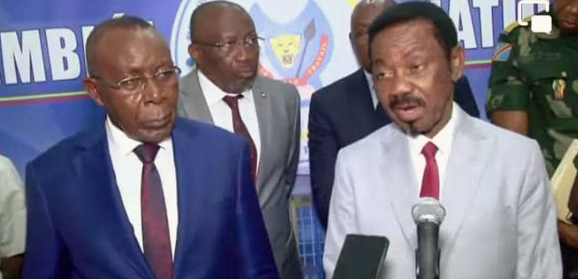 mboso Christophe Mboso et Gilbert Kabanda