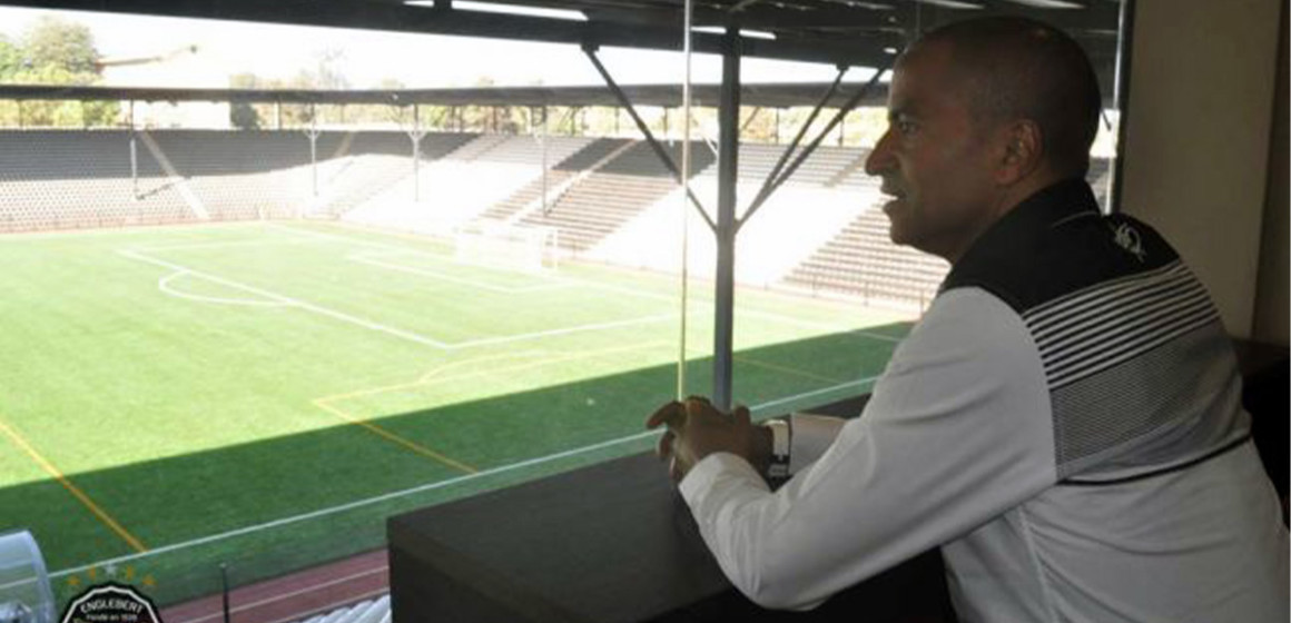 Moise Katumbi au stade TP Mazembe