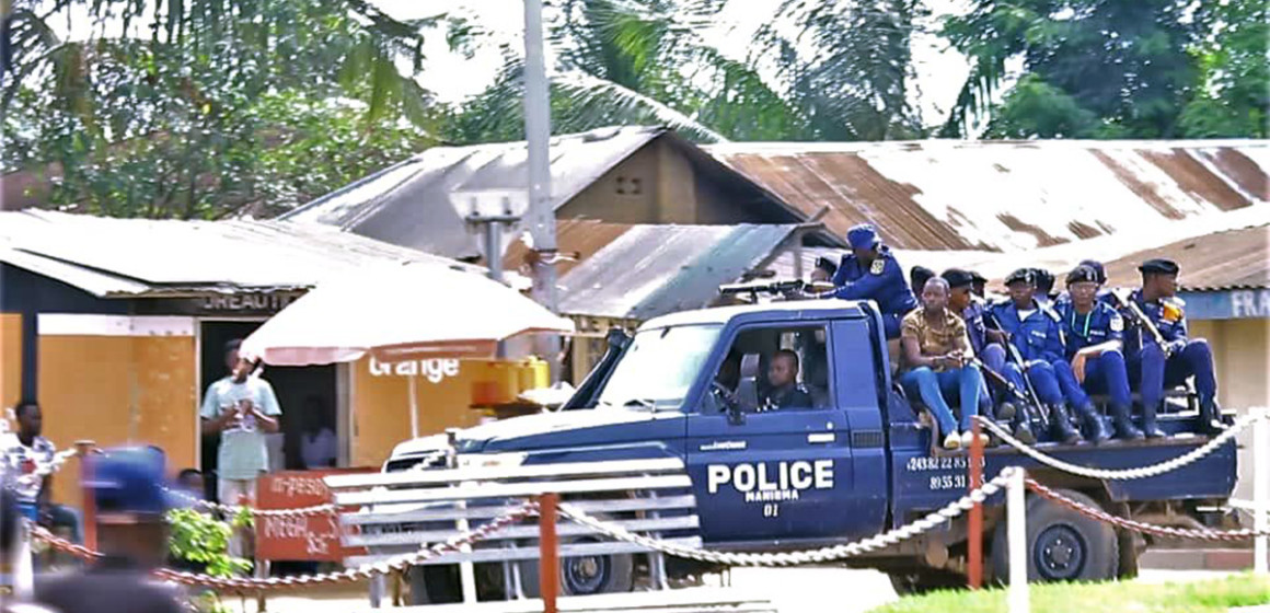 police-deployee-a-kindu Police à Kindu