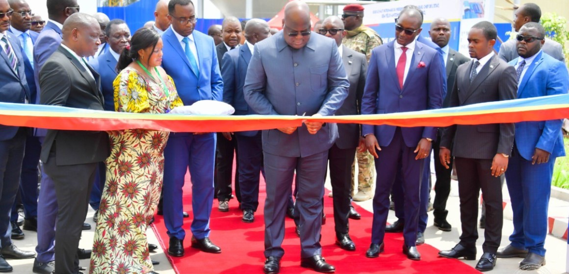 Inauguration Usine Regideso Ozone
