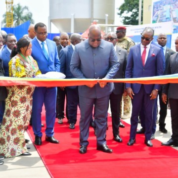 Inauguration Usine Regideso Ozone