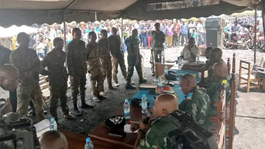 Soldats FARDC condamnés à mort