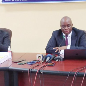 Georges Kapiamba de ACAJ en conférence