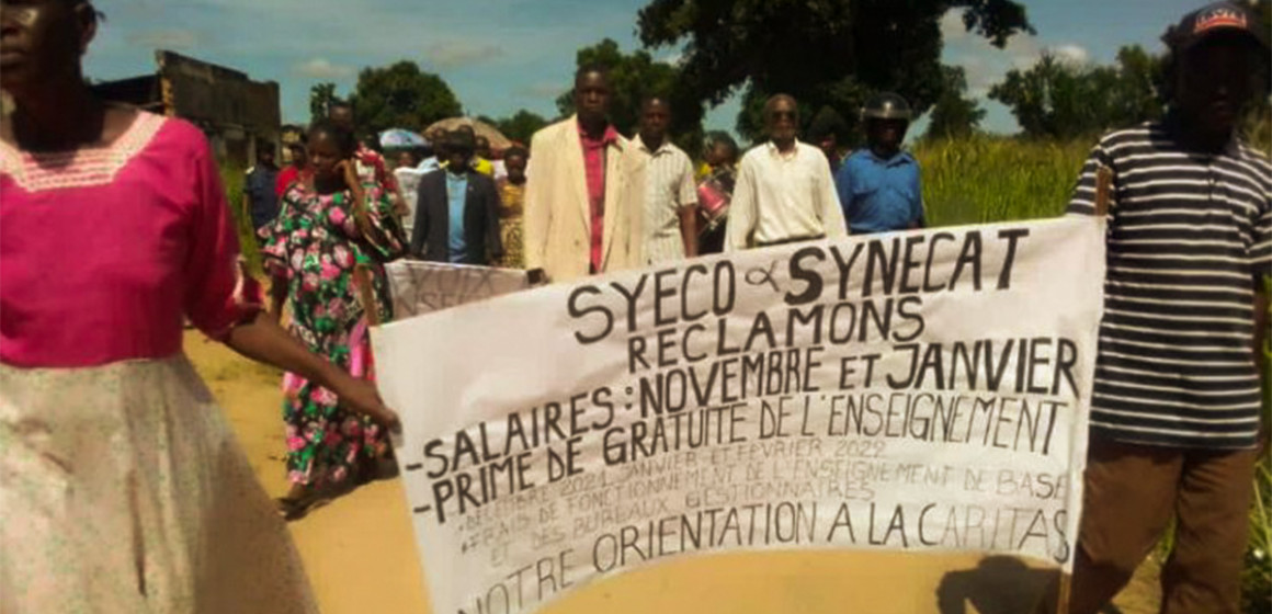 Enseignants de la Sous-Division Dibaya 1 à Tshimbulu