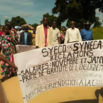 Enseignants de la Sous-Division Dibaya 1 à Tshimbulu